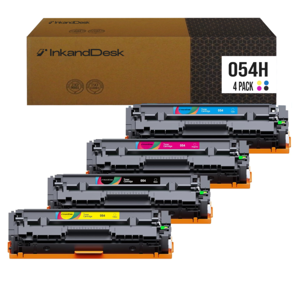 054H Compatible PACK 4 - Black/Cyan/Magenta/Yellow