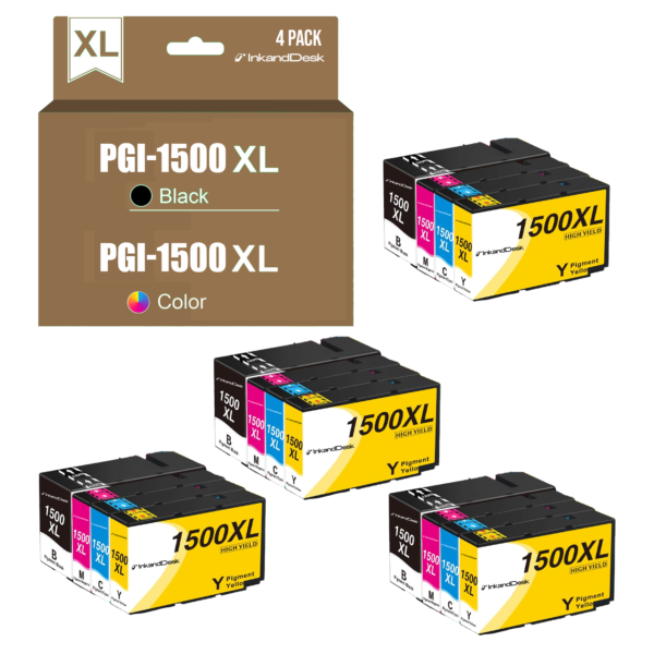 PGI-1500XL Compatible PACK 16 – COLOR + BLACK