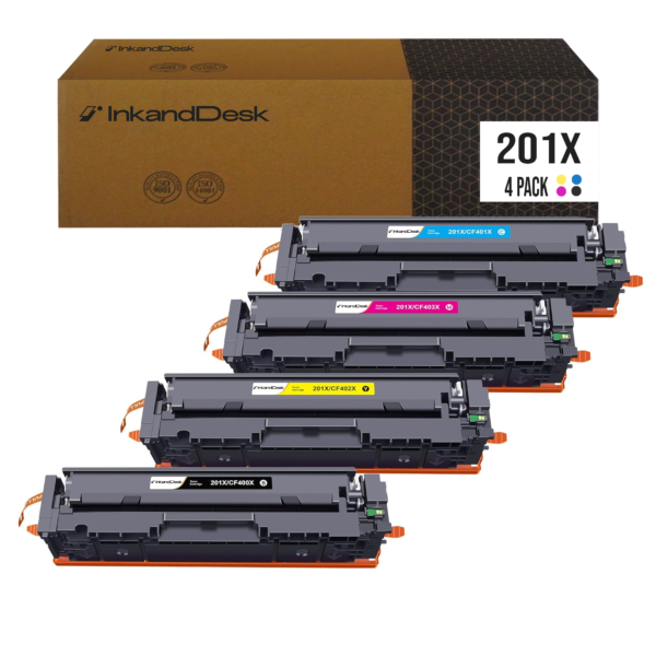 201X Compatible PACK 4 – Black/Cyan/Magenta/Yellow