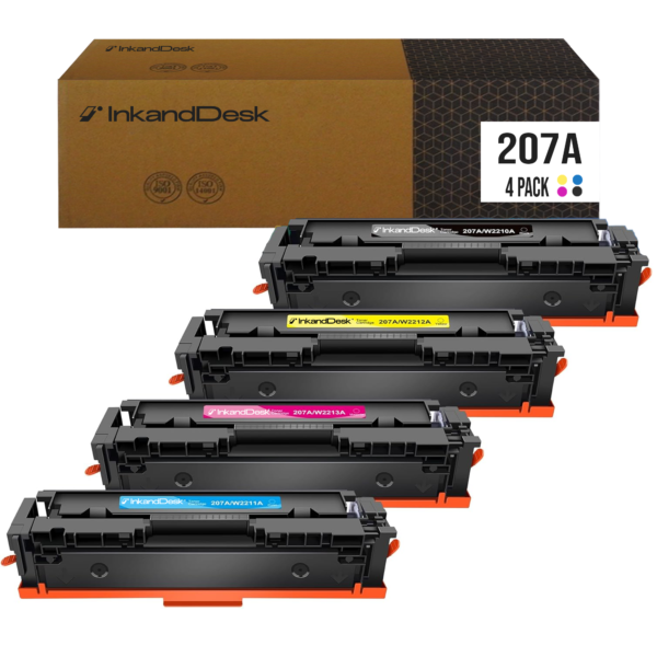 207A Compatible PACK 4 – Black/Cyan/Magenta/Yellow