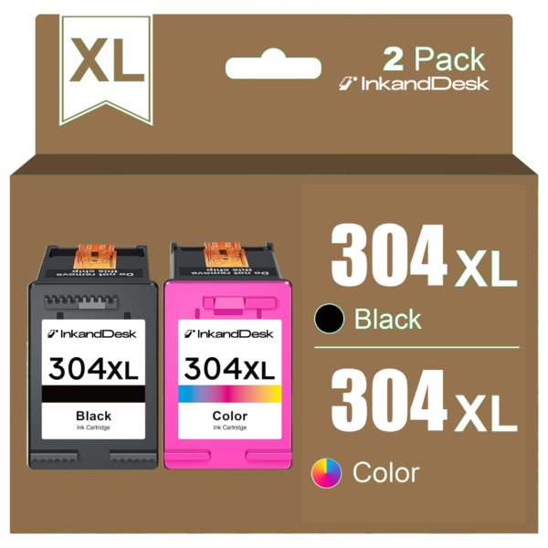 304XL Compatible PACK 2 – COLOR + BLACK