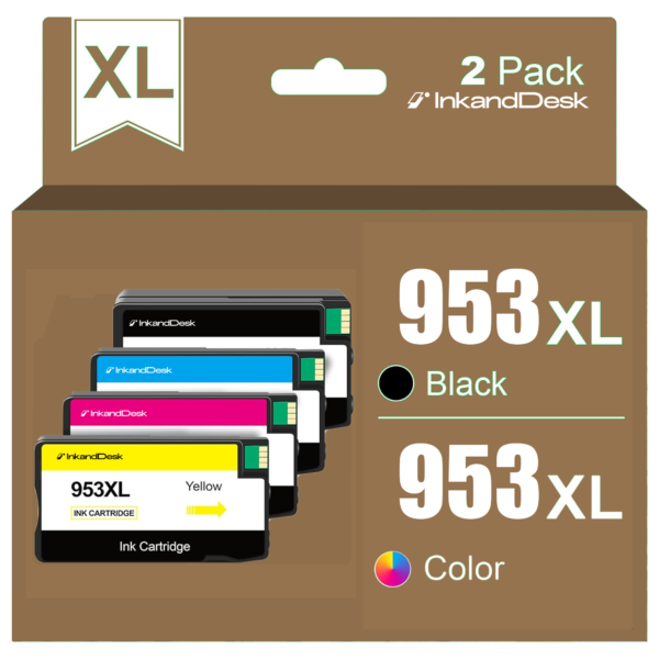 953XL Compatible PACK 4 – COLOR + BLACK