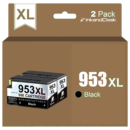 953XL Compatible PACK 2 – BLACK