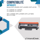 TN2410 Compatible PACK X2 - NOIR