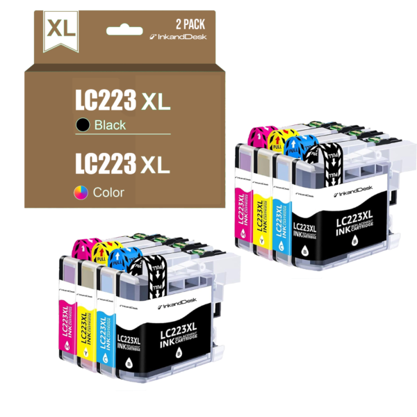 LC223XL Compatible PACK 8 – COLOR + BLACK