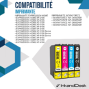 603XL Compatible PACK 16 - COLOR + BLACK