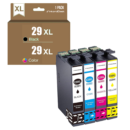 29XL Compatible PACK 4 – COLOR + BLACK