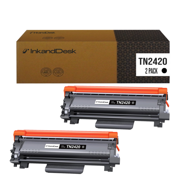 TN2420 Compatible PACK X2 - NOIR